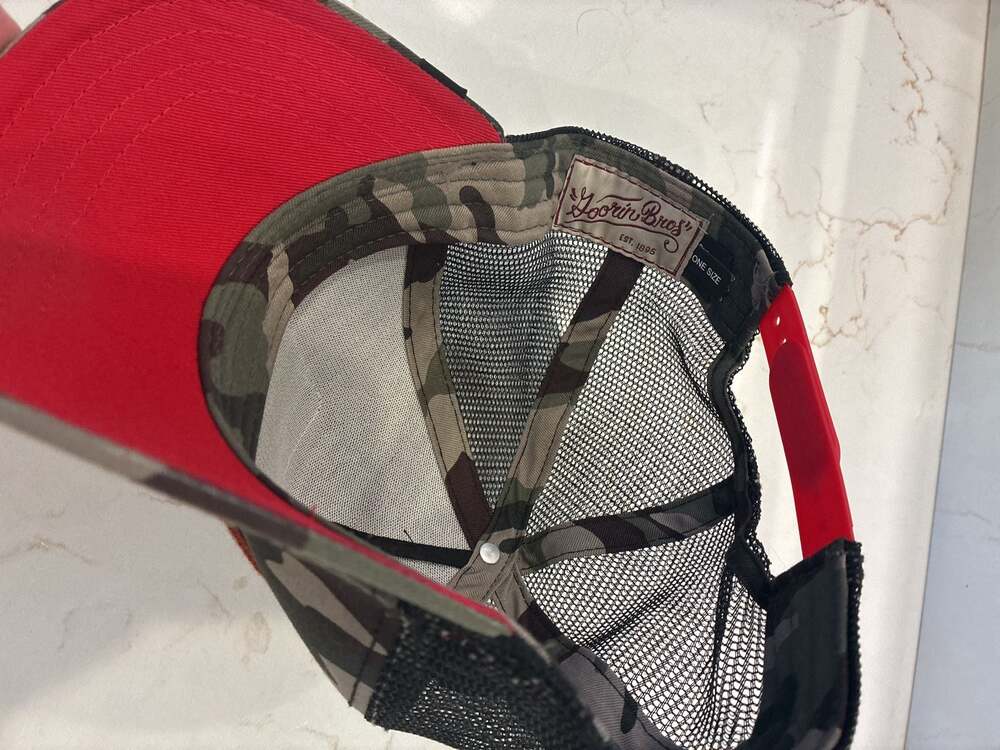 Goorin Bros The Farm Freedom Eagle Camo Trucker Hat - Picture 2 of 4